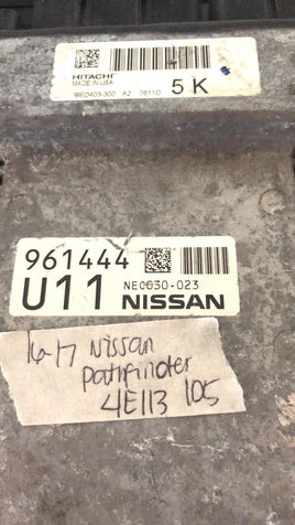 NEC030-023 Nissan Pathfinder 2016-2017 ecu ecm computer