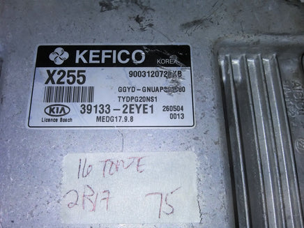 2016 Kia Forte ecu ecm computer 39133-2EYE1