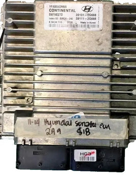 39101-2G666 Hyundai Sonata 2011-2014 ECM ECU computer