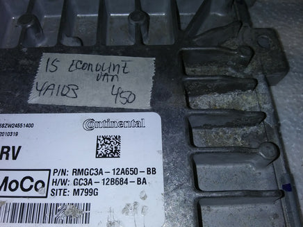RMGC3A-12A650-BB Ford Econoline van 2015 ecm ecu computer