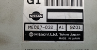 Nissan ecm ecu computer MEC007-032