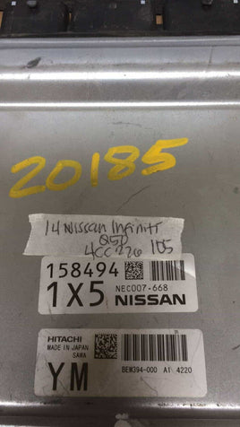 NEC007-668 Nissan Infiniti QX60 2014 ecm ecu computer - Swan Auto