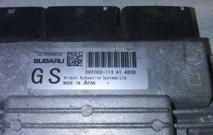 22765AG972 ecm ecu computer 2015 Subaru Forester