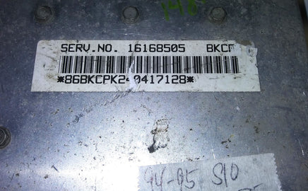 16168505 ecu ecm computer 1994-1995 Chevy S10