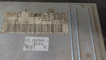 1226153 Buick or Pontiac 1983 pcm ecu ecm computer