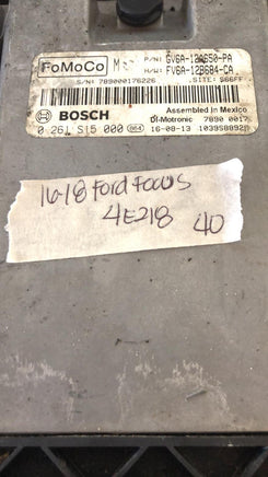 GV6A-12A650-PA Ford Focus ecm ecu computer 2016-2018 Ford Focus **TESTED GOOD**