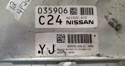NEC002-612 Infiniti G25 ecm ecu computer 2012