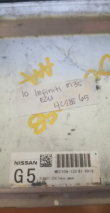 2010 Infiniti M35 ecm ecu computer MEC104-120