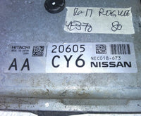 NEC018-673 Nissan Rogue 2016-2017 ecm ecu computer