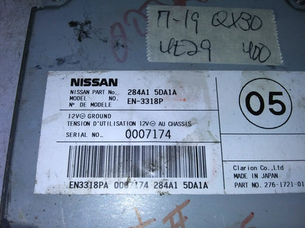 284A1 5DA1A park aid assist control module 2017-2019 Infiniti QX30