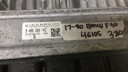 9 486 260 -01 BMW F30 2017-2020 ecm ecu computer