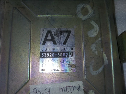 1990-1991 Geo Metro ecm ecu computer 33920-50D20