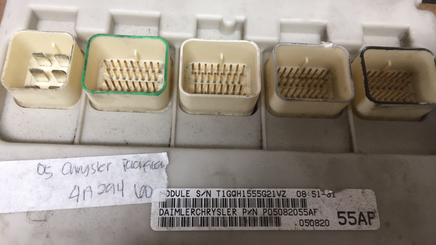 P05082055AF bcm body control module 2005 Chrysler Pacifica