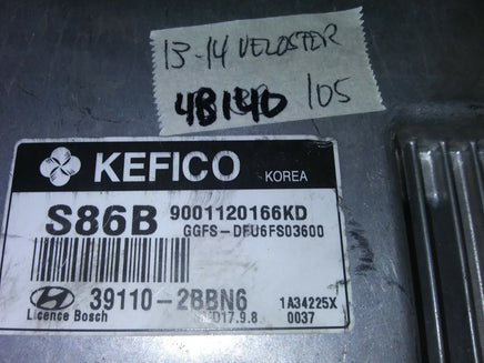 39110-2BBN6 Hyundai Veloster 2013-2014 ecm ecu computer