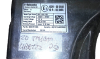 9037816D Battery warmer control module 2020 Porsche Taycan