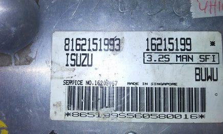 8162151993 ecu ecm computer 1996-1997 Isuzu Trooper