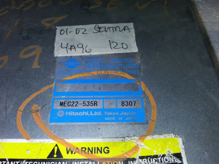 2001-2002 Nissan Sentra ecm ecu computer MEC22-535R