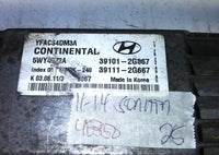 39101 2G667 ecm ecu computer 2011-2014 Hyundai Sonata