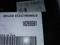 16265591 Buick Regal or Century 1997-1998  bcm body control module