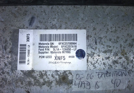 5L1A-12A650-LF ecm ecu computer 2005-2006 Ford Expedition  **Tested**