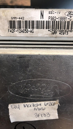 1994 Mazda 626 ecu computer F42F-12A650-AG