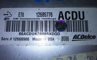 12685776 ecu ecm computer 2017-2020 Chevrolet Trax **TESTED GOOD**