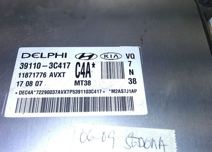 39110-3C417 Kia Sedona 2006-2009 ecm ecu computer