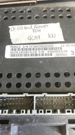 2004 Jeep Grand Cherokee Body Control Module computer P56050231AD