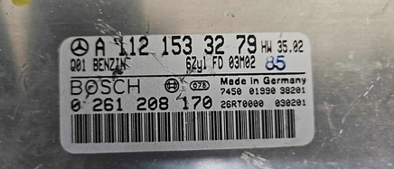 A 112 153 32 79 Mercedes C240 or C320 2003-2005  ecm ecu computer