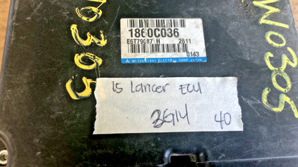 1860C036 Mitsubishi Lancer 2013-2015 ECM ECU computer