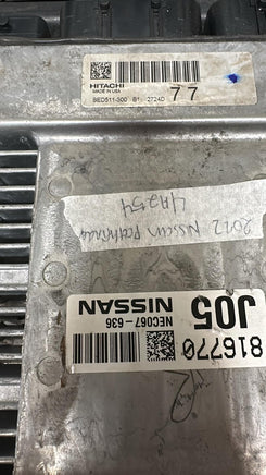 NEC067-636 ecm ecu computer 2022 Nissan Pathfinder