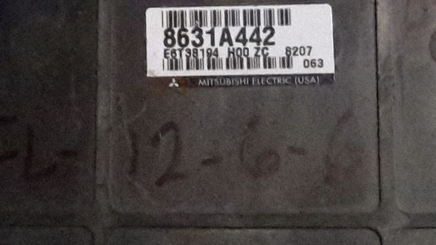 8631A442 Mitsubishi Endeavor 2008 ecm ecu computer