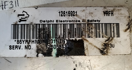 12616921  Chevy Uplander 2007-2008  ecu ecm computer