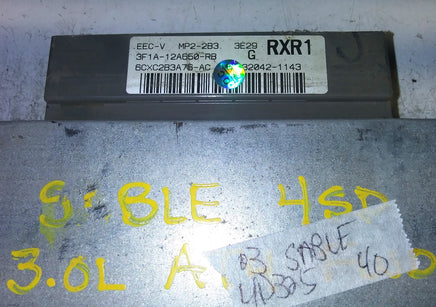 3F1A-12A650-RB ecm ecu computer 2003 Ford Taurus or Mercury Sable ***TESTED***