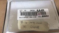12647241 Chevy Cruze 2012-2016 ECM ECU computer TESTED GOOD
