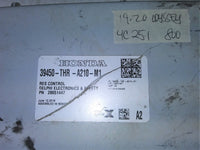 2019-2020 Honda Odyssey ecu Entertainment Control Module 39450-THR-A210-M1