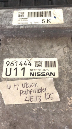 NEC030-023 Nissan Pathfinder 2016-2017 ecu ecm computer