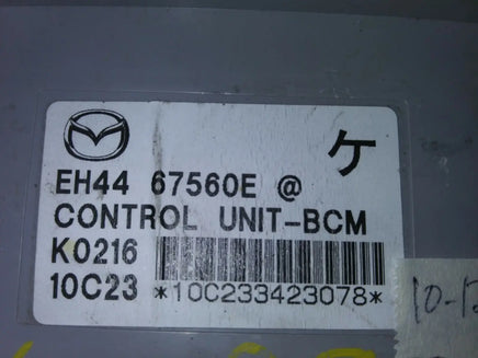EH44 67560E Mazda CX-7 CX7 2010-2012  bcm body control module