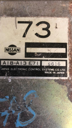A18-A13 E71 Nissan Maxima 1989  ecm ecu computer
