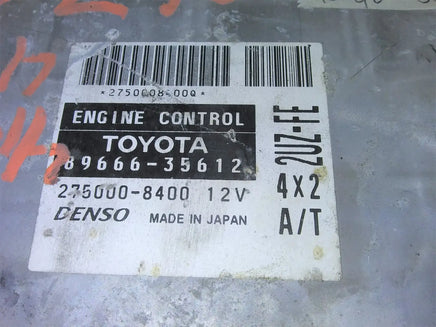 2003 Toyota 4-Runner 4Runner ecu ecm computer 89666-35612