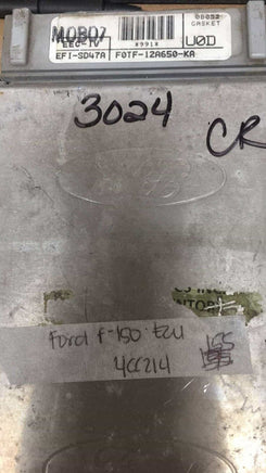 F0TF-12A650-KA Ford F-150 F150 1990 ecm  ecu computer - Swan Auto