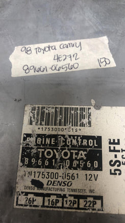 89661-06560 Toyota Camry 1998 ecu ecm computer