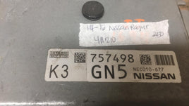 NEC010-677 Nissan Rogue 2014-2016  ecm ecu computer