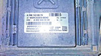 A 266 153 99 79 ecm ecu computer 2006-2011 Mercedes B200