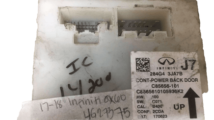 284G4 3JA7 Nissan Infiniti tailgate control module 2017-2018 - Swan Auto