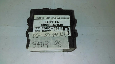 2006-2009 Toyota Prius headlight leveling control module 89660-47040