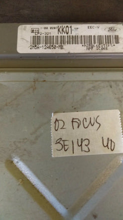 2M5A-12A650-MB Ford Focus 2002 ECM ECU computer TESTED GOOD