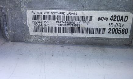 P04748420AD ecm ecu computer 2002 Dodge Caravan