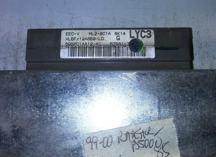 XL5F-12A650-LD ecu ecm computer 1999-2000 Ford Ranger or B3000 **Tested**