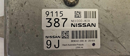 NEC000-809 ecu computer 2014-2016 Nissan Versa ecm
